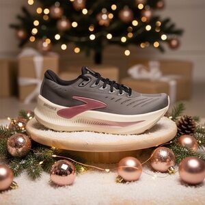 Brooks Women's Charcoal and Blush Athletic Shoes